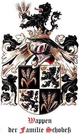 Wappen der Familie Schobeß